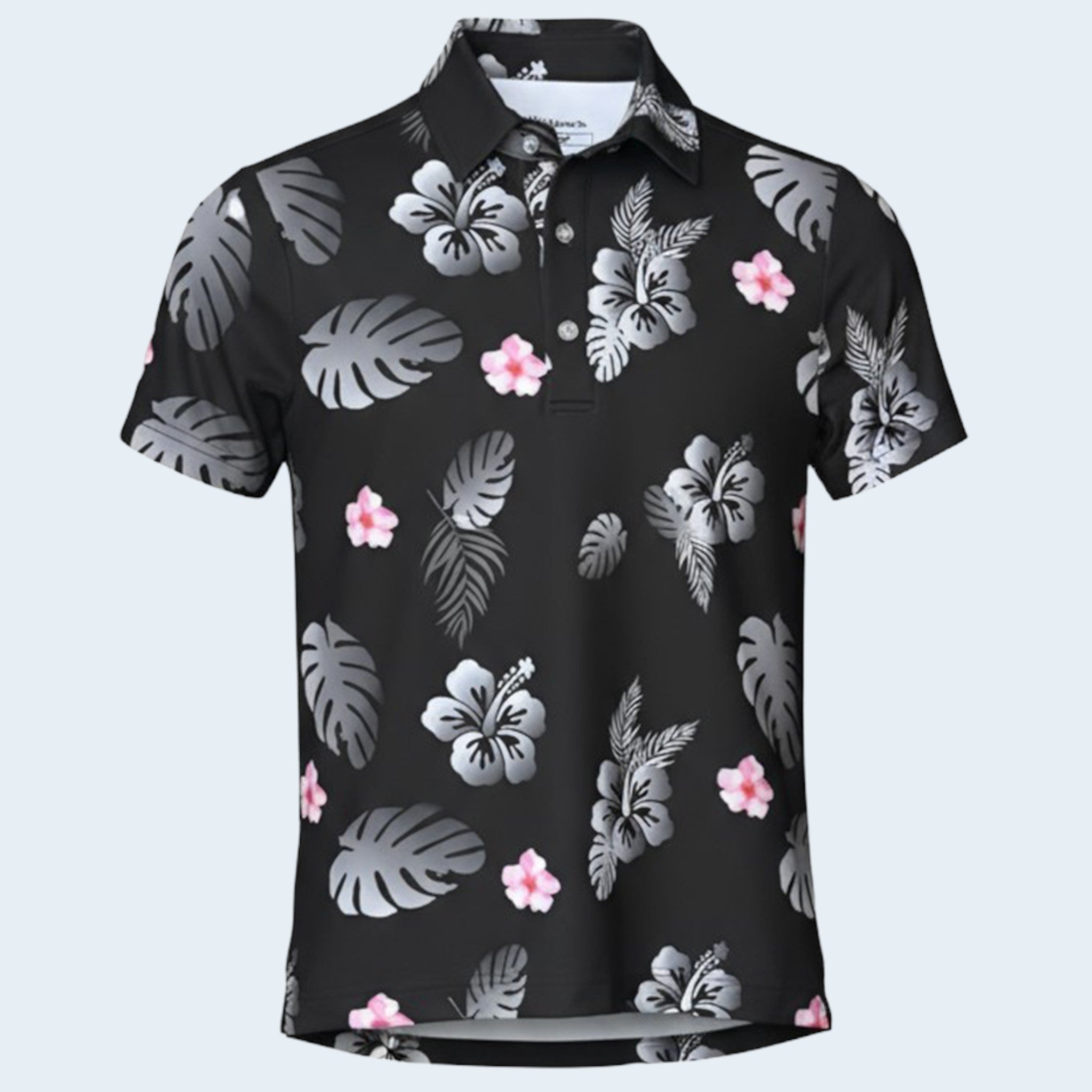 Aloha Midnight Mens Polo